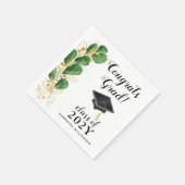 おめでとう2025年卒業エレガント科 スタンダードカクテルナプキン (角)