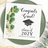 おめでとう2025年卒業エレガント科 スタンダードカクテルナプキン