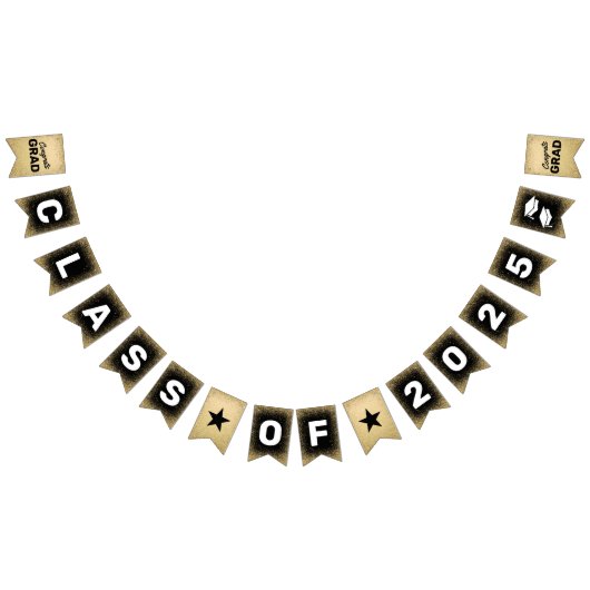 おめでとう2025年卒業クラス バンティングフラッグ (全)