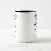 おめでとう25歳を2回!カスタム50歳の誕生日 マグカップ (中央)