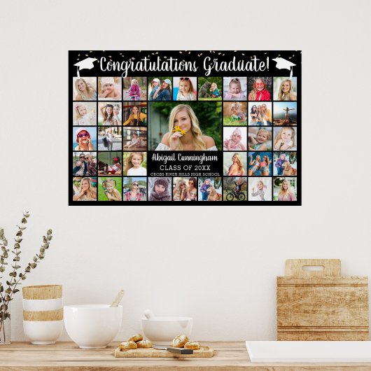 おめでとう37号写真集カスタム色 ポスター (キッチン)