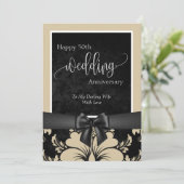 おめでとう50周年結婚記念日 招待状 (スタンド正面)