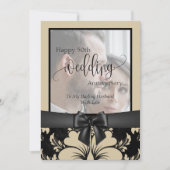 おめでとう50周年記念の伝統的な写真です 招待状 (正面)