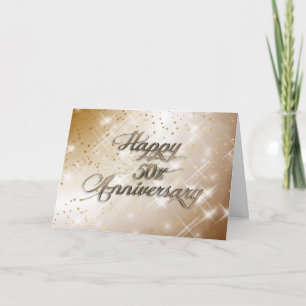 おめでとう50周年（結婚記念日） カード