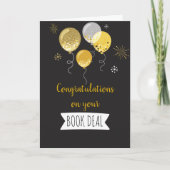 おめでとう あなたの本の契約カード カード (正面)