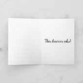 おめでとう あなたの本の発売を祝して カード (内部)