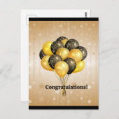 おめでとう！お祝い ポストカード (正面/裏面)