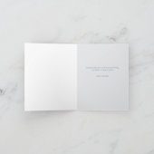 おめでとう、アールヌーボー・ストークがベビー カード (内部)