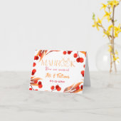 おめでとう(イスラム教のお祝いメッセージ) 結婚式のカード カード (黄色い花)