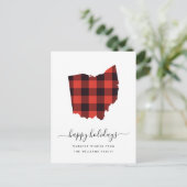 おめでとう |オハイオの温かいお祈り ポストカード (スタンド正面)