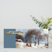 おめでとう。カスタマイズ可能なクリスマスカード シーズンカード (スタンド正面)