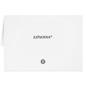 「おめでとう」カヌースタイル (裏面横)