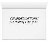 「おめでとう」カヌースタイル (内部横(下))