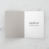 おめでとう!カメさんのご退職 カード (内部)