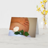 おめでとう カード (黄色い花)