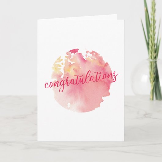 おめでとう カード (正面)