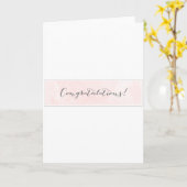 おめでとう カード (黄色い花)