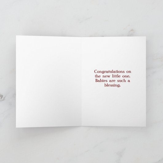 おめでとう カード (内部)