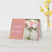 おめでとう カード (黄色い花)