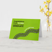 おめでとう カード (黄色い花)