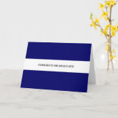 おめでとう カード (黄色い花)