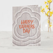 おめでとう！ カード (黄色い花)