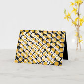 おめでとう カード (黄色い花)