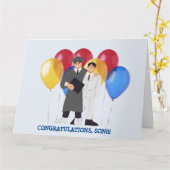 おめでとう!!!カード カード (黄色い花)