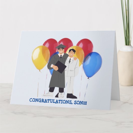 おめでとう!!!カード カード (正面)