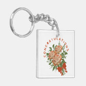 おめでとう キーホルダー (正面左)