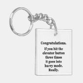 おめでとう キーホルダー (正面左)