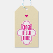 おめでとう ギフトタグ (正面)