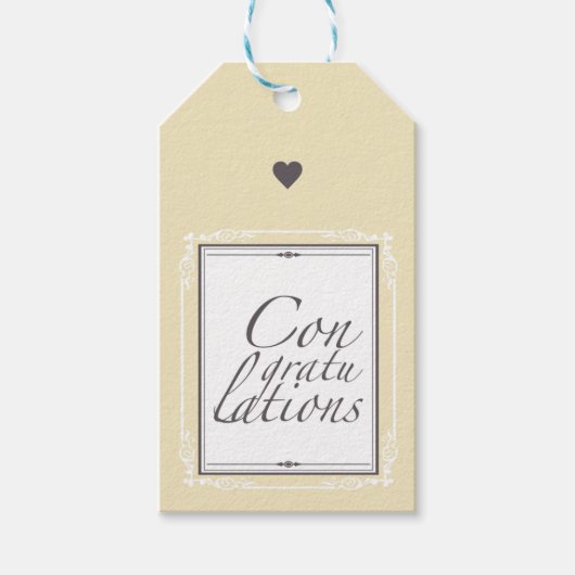 おめでとう ギフトタグ (正面)