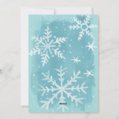 おめでとう,クリスマス数々の3枚の写真のコラージュ シーズンカード (裏面)