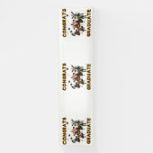 おめでとう グラデュエート 2.5x10 バイナル バナー 横断幕 (縦)