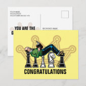 おめでとう グランマスター ポストカード (正面/裏面)