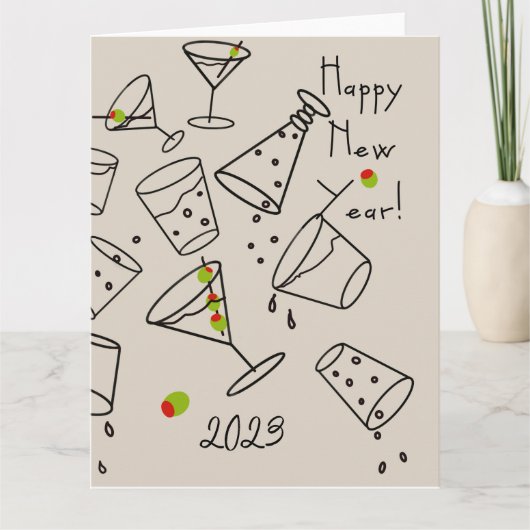 おめでとう！グリーティングカード カード (正面)