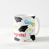 おめでとう コーヒーマグカップ (正面右)