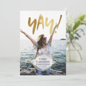 おめでとう!ゴールドスクリプト卒業祝賀会 招待状 (スタンド正面)