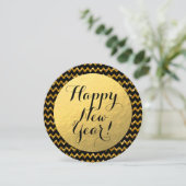 おめでとう!ゴールドフォイル、金ゴールドグリッターシェブロン シーズンカード (スタンド正面)