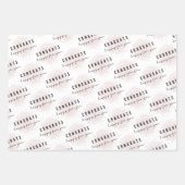 おめでとう ハッピー フォー ユー ラッピングペーパーセット ラッピングペーパーシート (正面3)