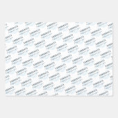 おめでとう ハッピー フォー ユー ラッピング ペーパー セット (正面)