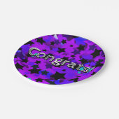 おめでとう!パンク星 ペーパープレート (アングル)