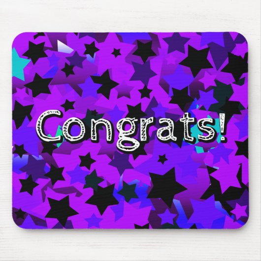 おめでとう!パンク星 マウスパッド (正面)