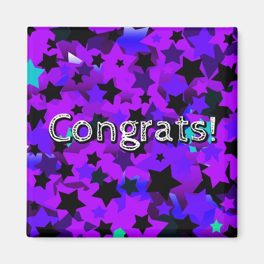 おめでとう!パンク星 マグネット (正面)