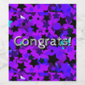 おめでとう!パンク星 ワインラベル (シングルラベル)