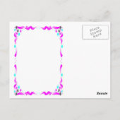 おめでとう – ヒザーの小枝 ポストカード (裏面)