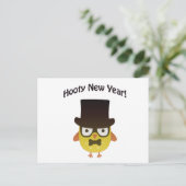 おめでとう!ヒップスターフクロウ シーズンポストカード (スタンド正面)