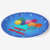 おめでとう！フェスティバル星空。 ペーパープレート (アングル)