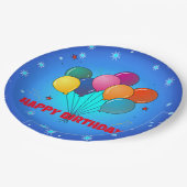 おめでとう！フェスティバル星空。 ペーパープレート (アングル)